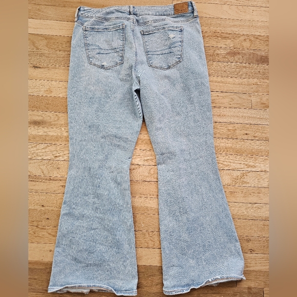 Flare American Eagle Jeans Size 14 - Picture 2 of 5